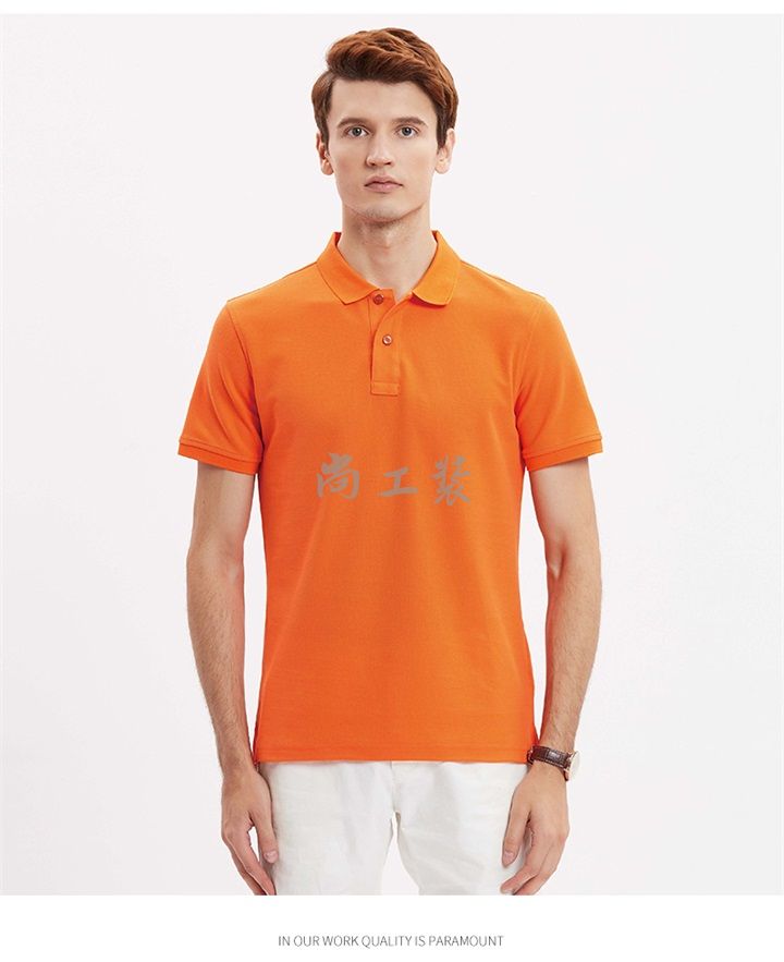 经典长绒棉短袖Polo衫黑色(图7)