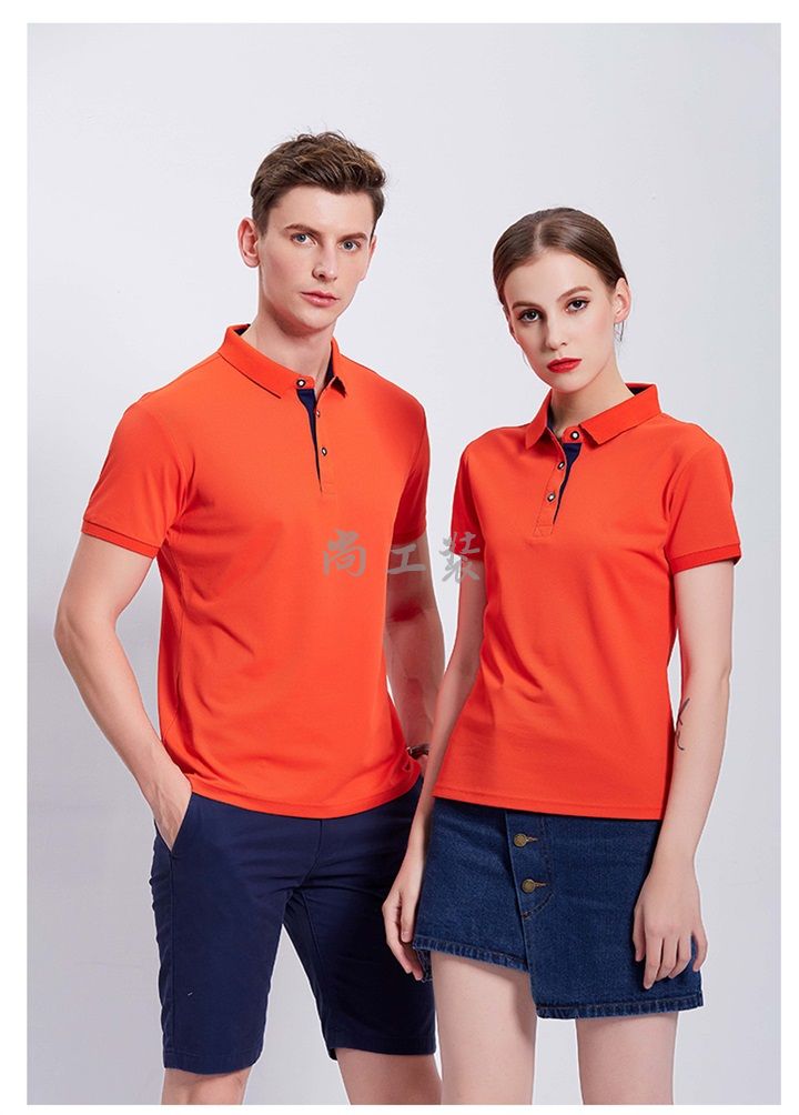 冰离子棉短袖Polo衫制作加工(图9)