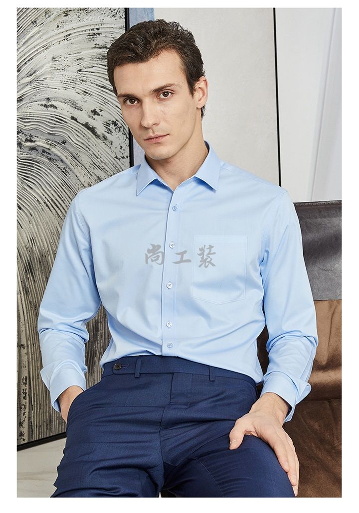 男士CVC棉高品质衬衫(图13)