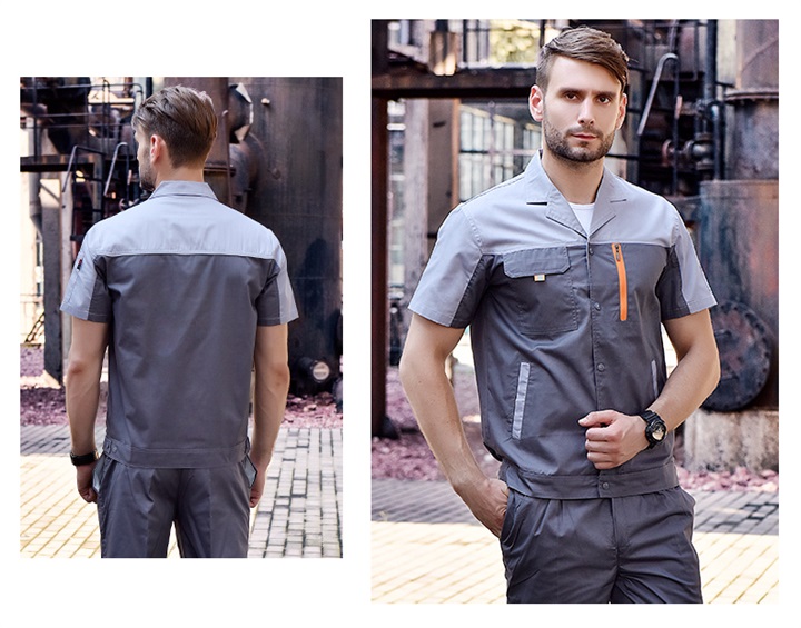 时尚短袖工作服夏季工作服(图18)