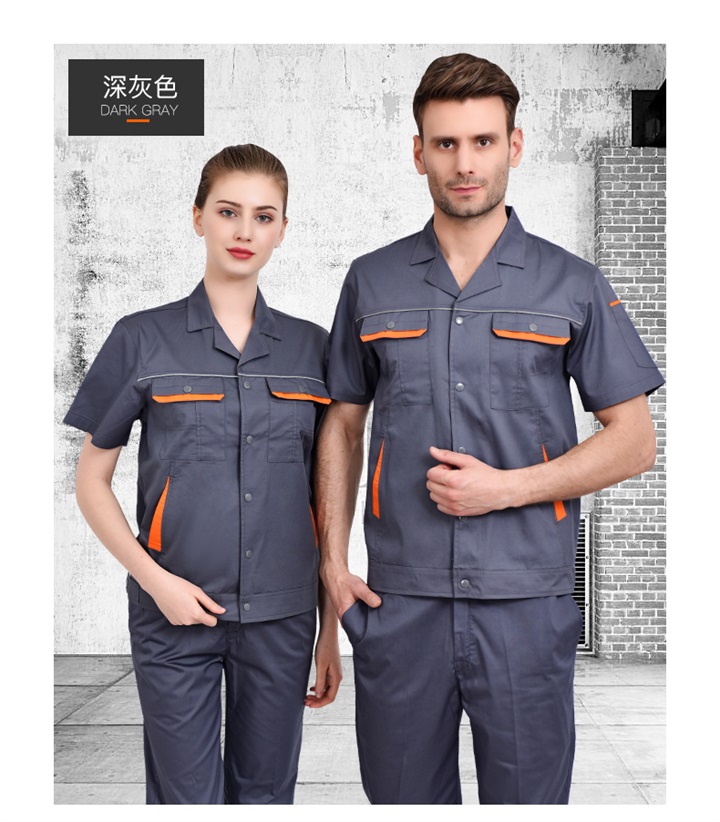 夏季CVC短袖工作服厂家(图16)