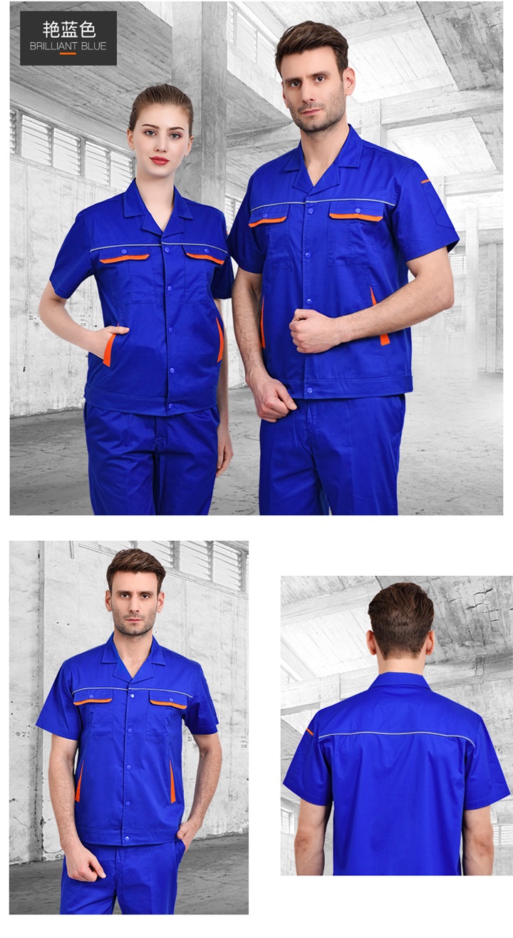 夏季CVC短袖工作服厂家(图19)