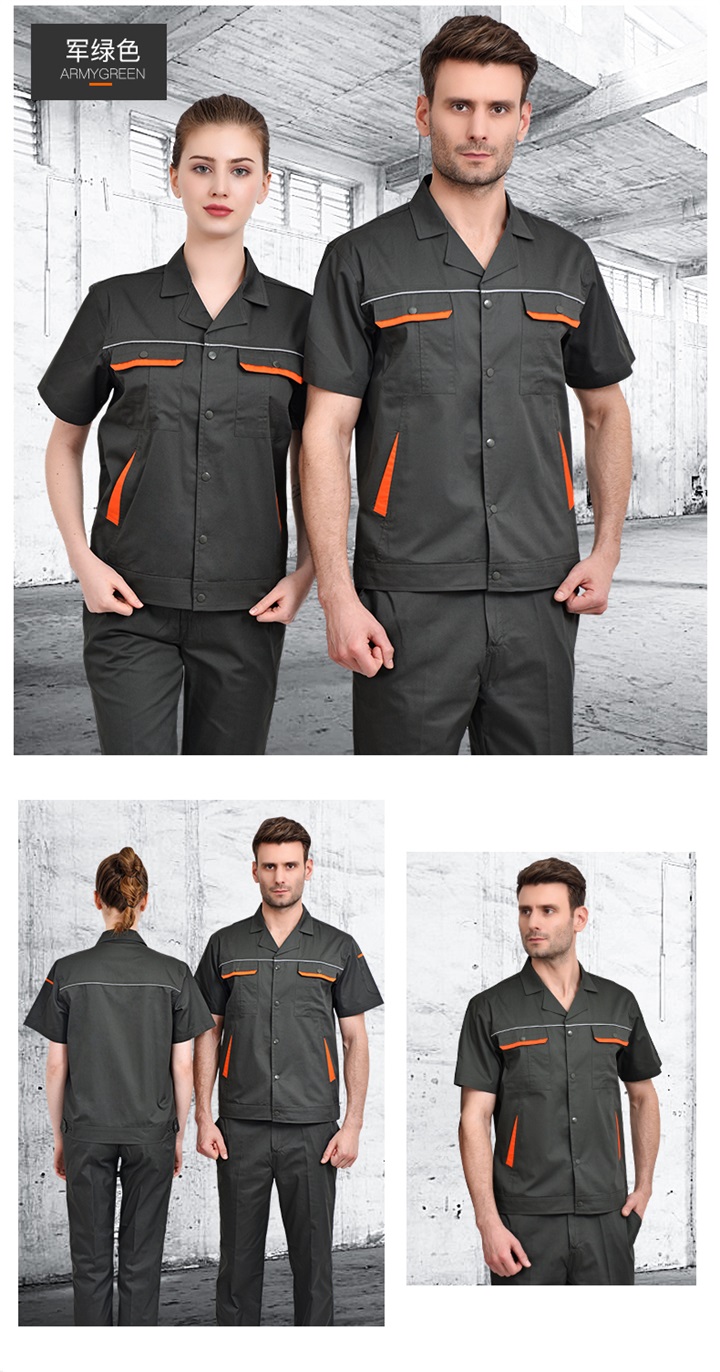 夏季CVC短袖工作服厂家(图21)