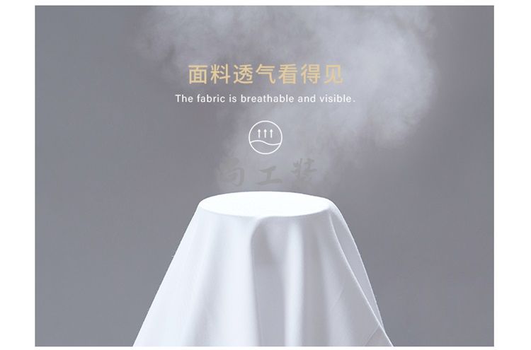 女士职业短袖衬衫ST方领白色(图4)