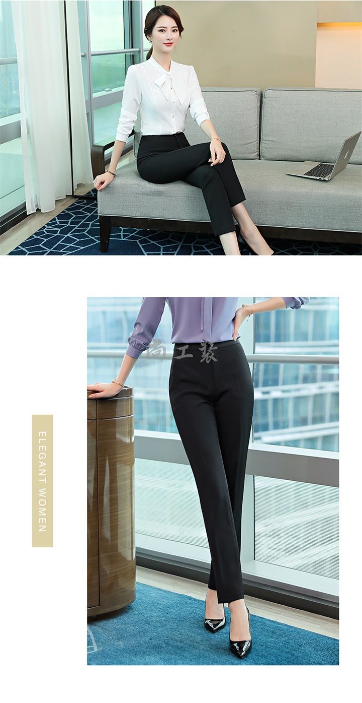 女士西服长裤职业装西裤(图8)