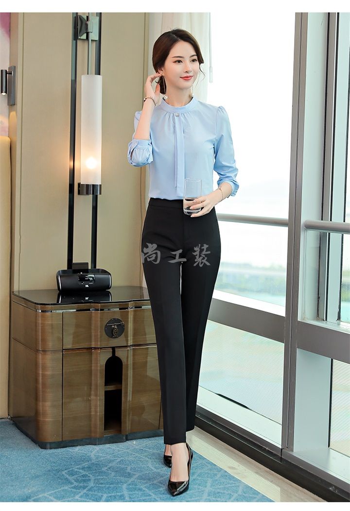女士西服长裤职业装西裤(图11)