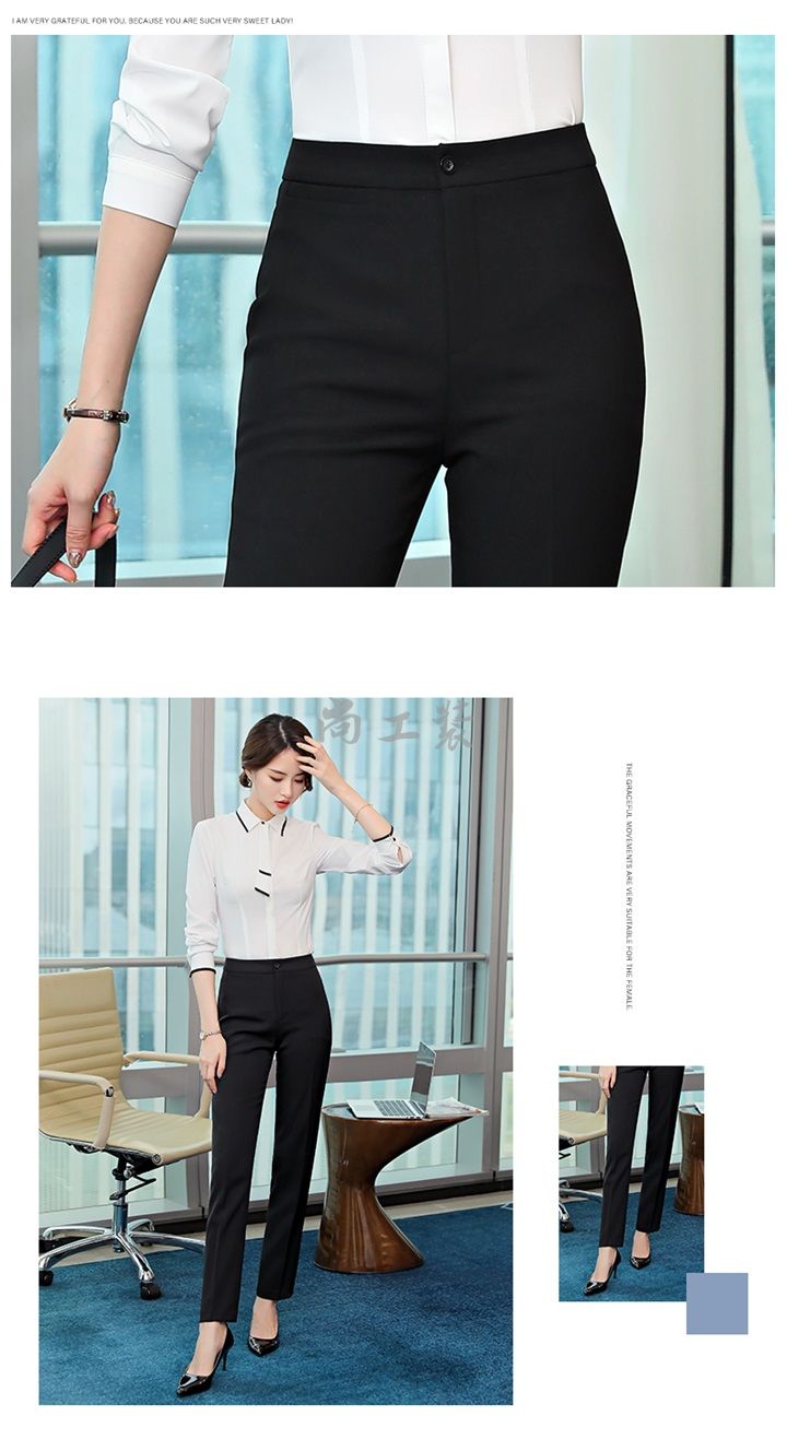 女士西服长裤职业装西裤(图9)