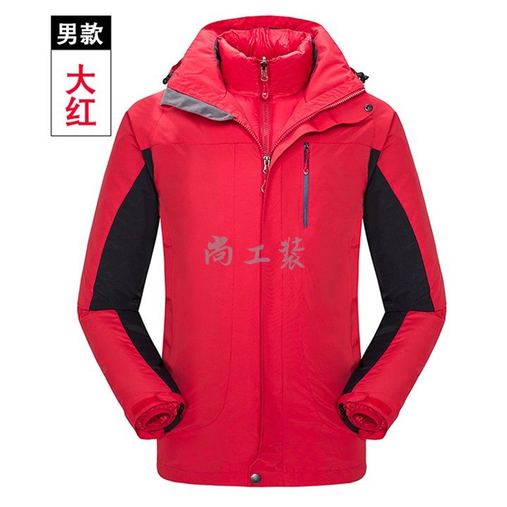 羽绒款两件套冲锋衣定制(图8)