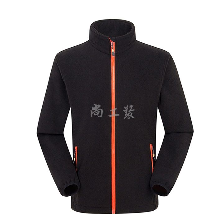 专业户外两件套冲锋衣黑色(图8)